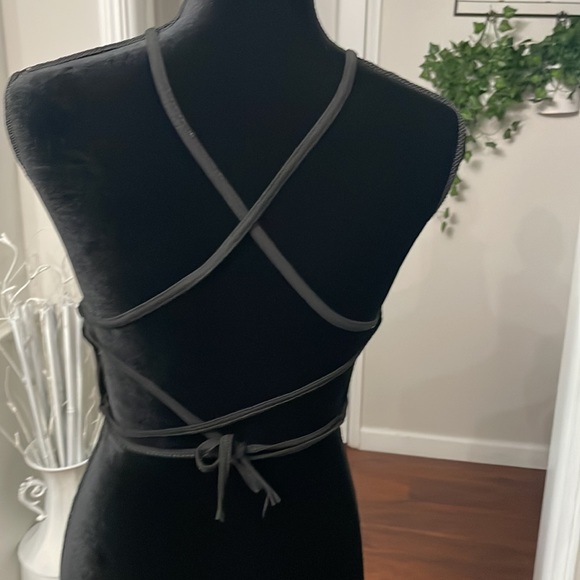 Zuful black Strappy Crop Top - Picture 4 of 7